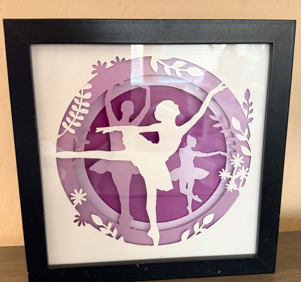 Wonderful Dancer Themed Shadow Box