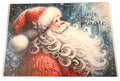 New Fabulous Santa "Believe In The Magic" Tempered Glass Cutting Board.  11" x. 8"