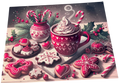 New Fun Christmas Cooking Making Photo on Aluminum. 10" x 8"