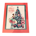 New Christmas Nutcracker Scene Printed on Aluminum. 8" x 10" Ready for Frame