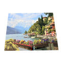 New Beautiful Photo of Lake Como, Italy Printed on Aluminum.