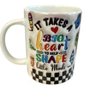 New Teacher Gift Mug.  Space to Put Teacher's Name on Mug 15oz.