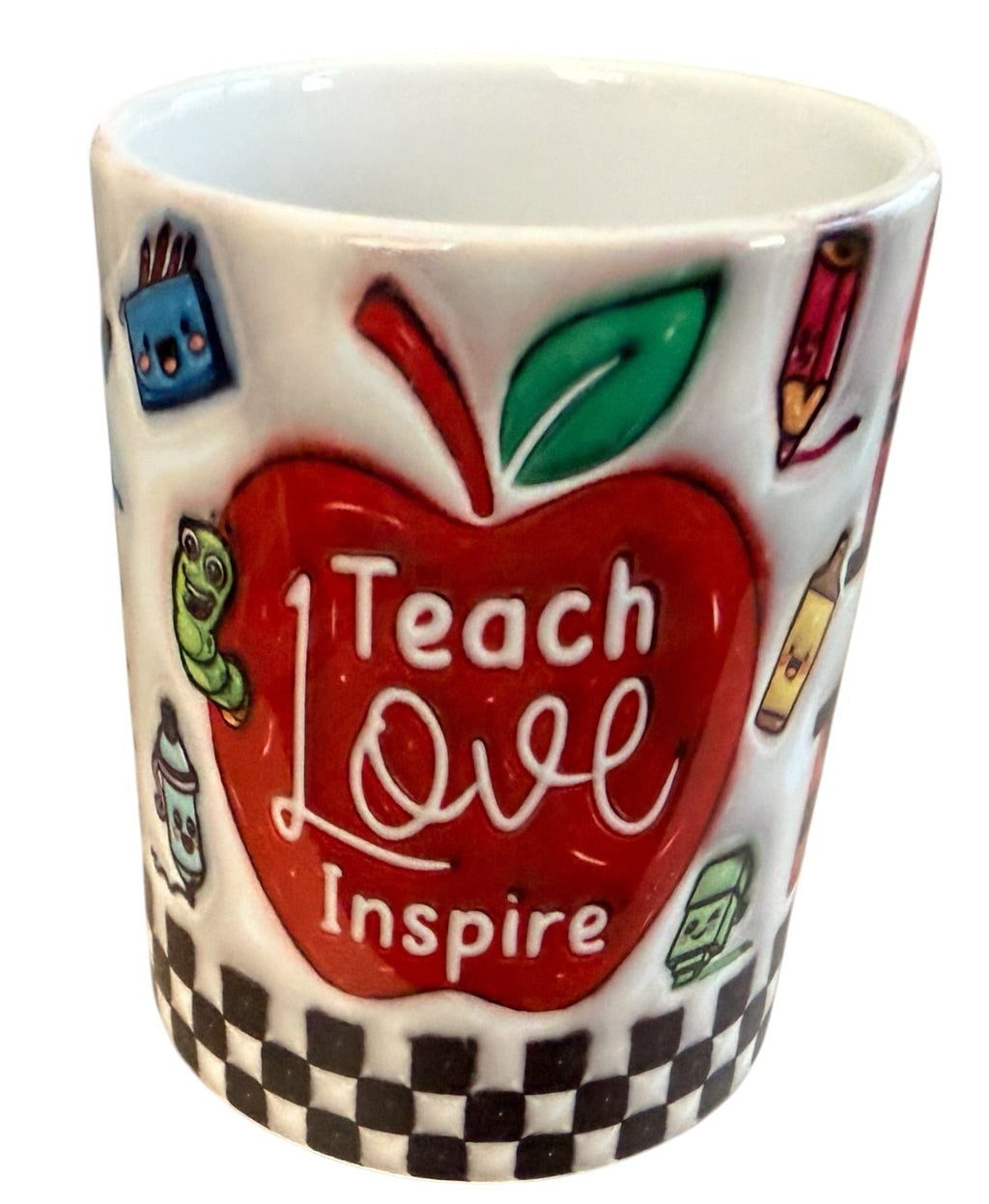 New Teacher Gift Mug.  Space to Put Teacher's Name on Mug 15oz.