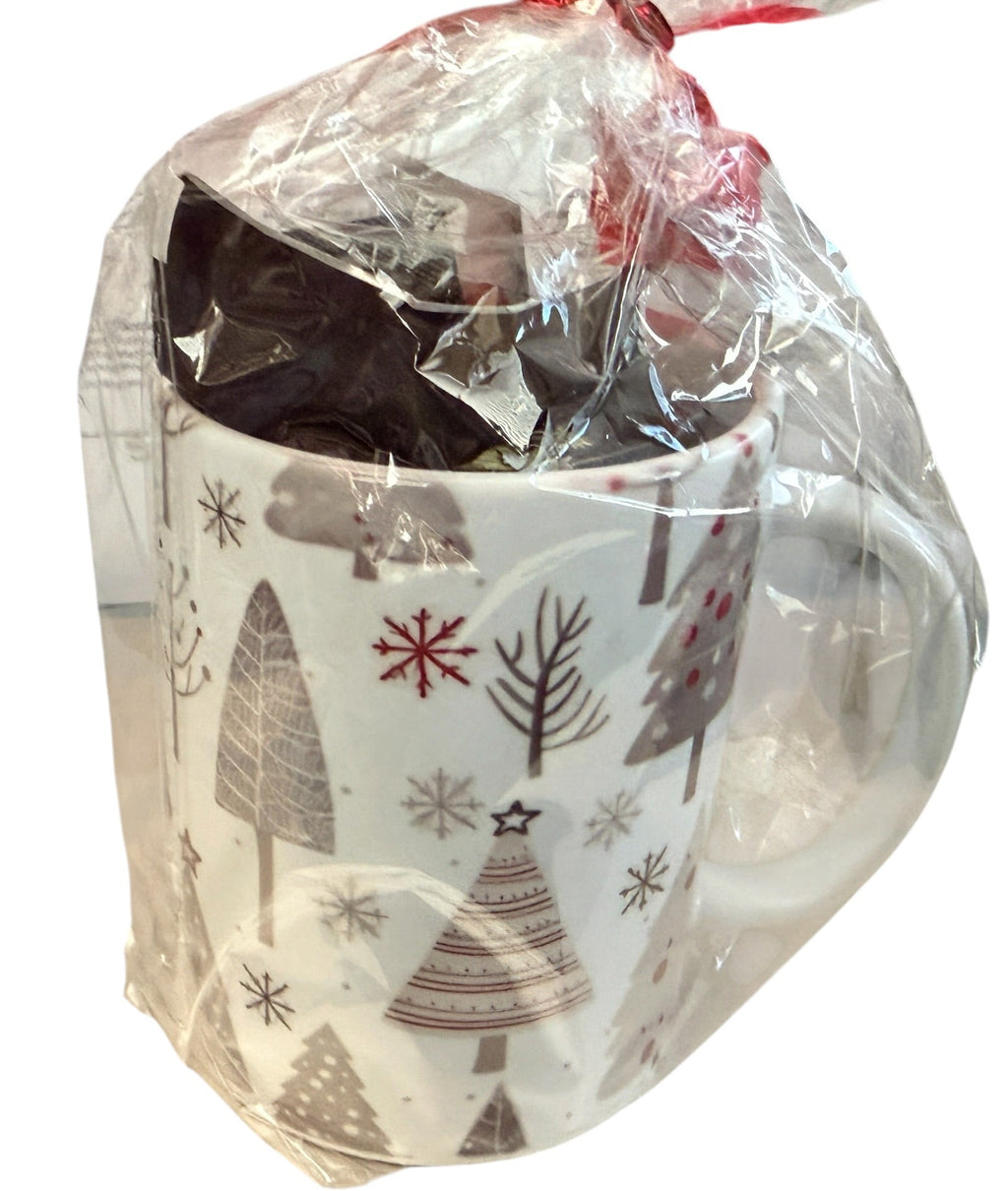 Great Christmas Tree 15oz Mug with Treats Inside.