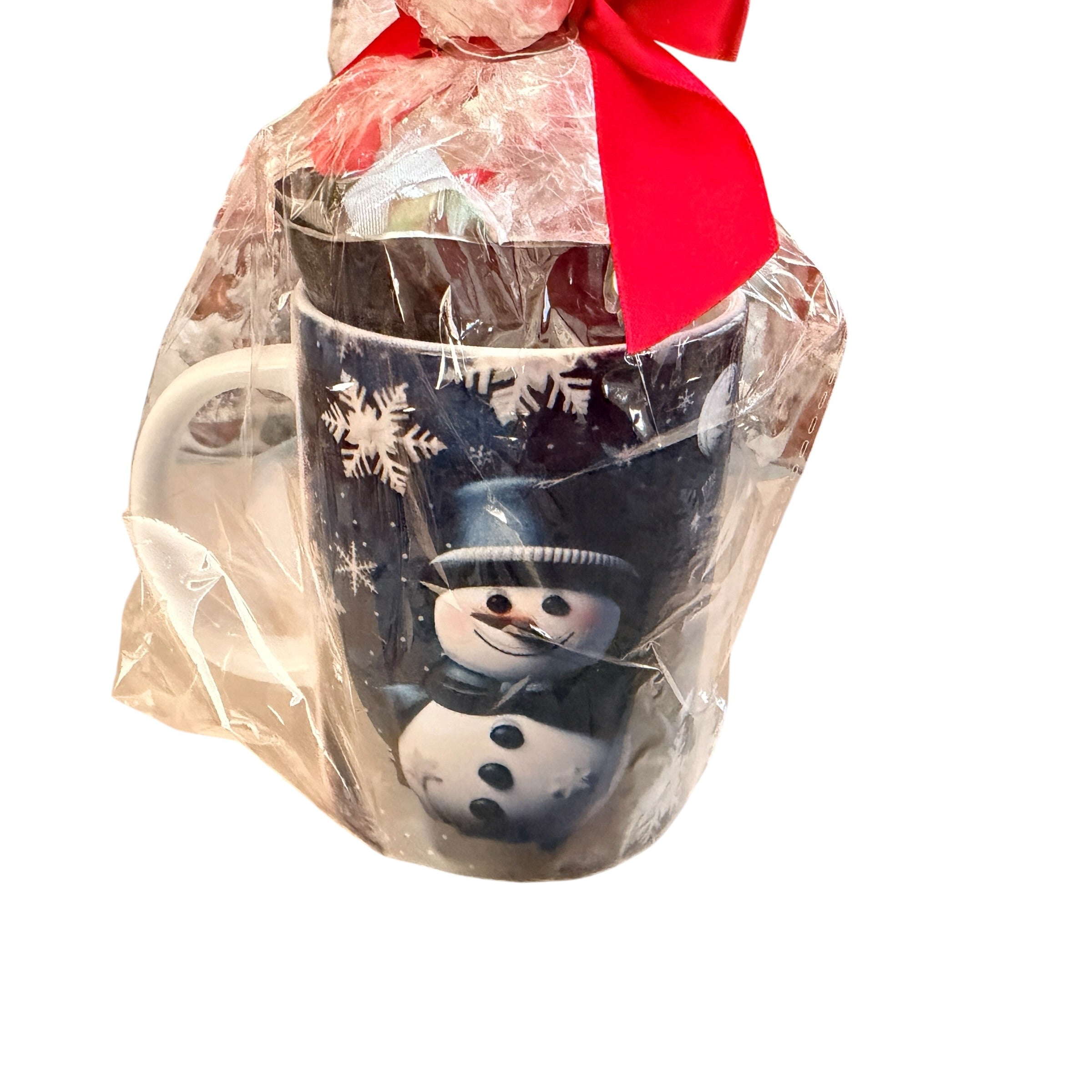 Snowman 15oz Coffee Mugs with Treat Inside