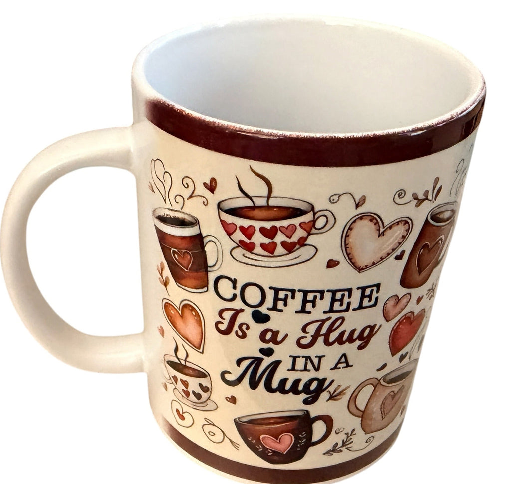 New "Coffee Is A Hug In A Mug" 15oz Mug