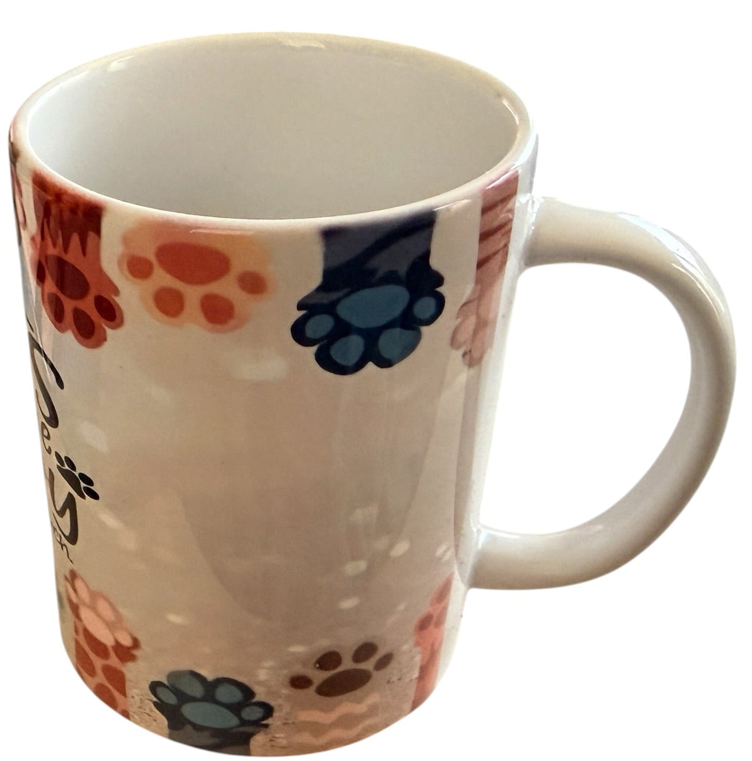 New 15oz Coffee Cup with Cat Theme "Cats Make Me Happy. You? Not So Much